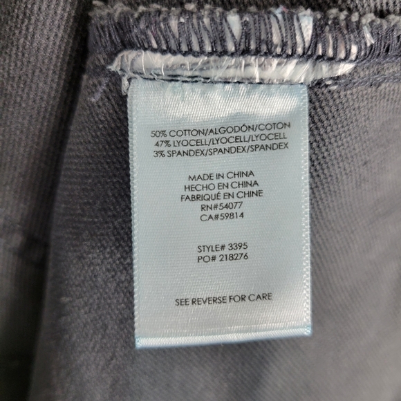 Cabi Quest High Waist Micro Ribbed Flap Pocket Skinny Pants - Picture 10 of 10